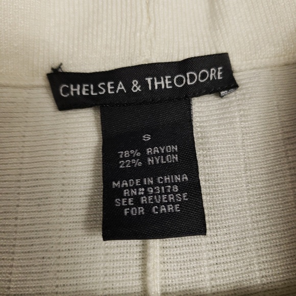 Chelsea & Theodore Ombre Black and White Skirt - Picture 2 of 2